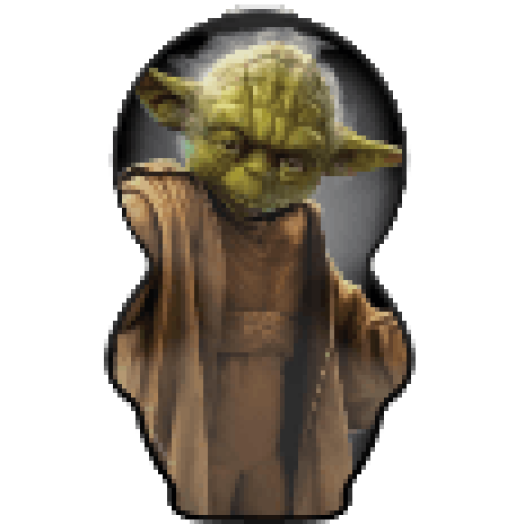 Yoda Zseblámpa , LED, fekete (71767/99/16)