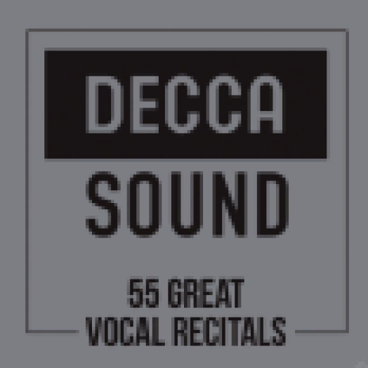 The Decca Sound - 50 Great Vocal Recitals CD