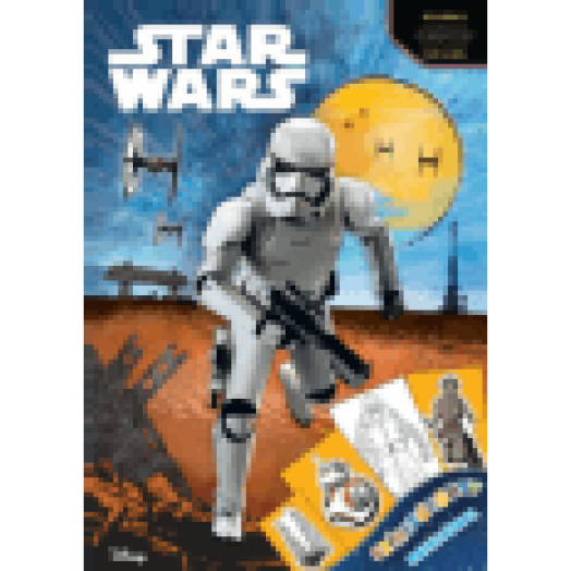 Star Wars Színezőkönyv matricákkal