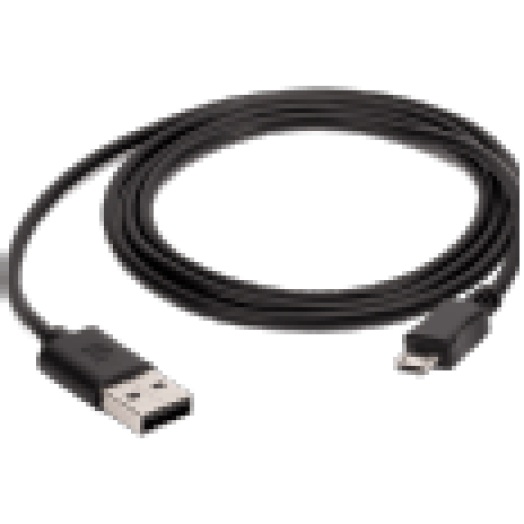 USB-micro usb adatkábel,150 cm, Fekete