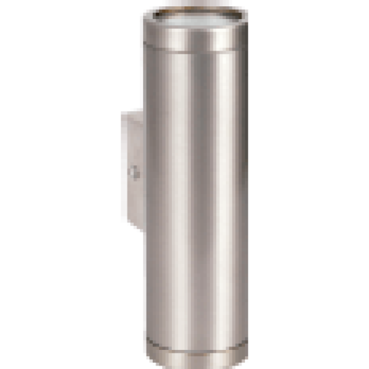 8329 London kulteri lampatest GU10 2x35W IP44 rozsdamentes acel, fel- és le vilagit