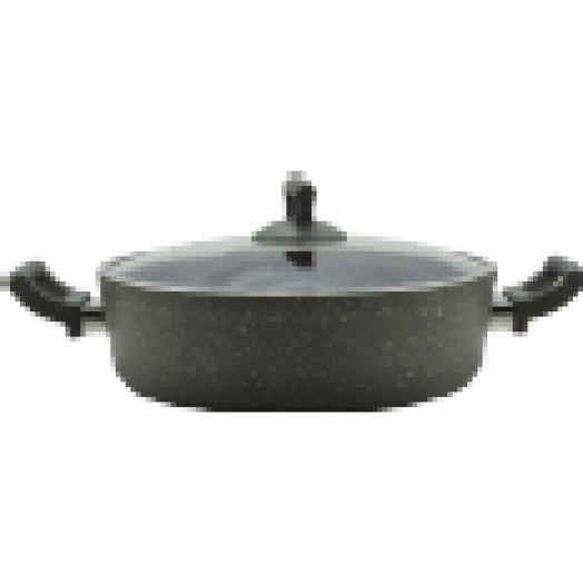 14458 Germanitium line szeletsütő tapadásmentes bevonattal üvegfedővel 28 cm