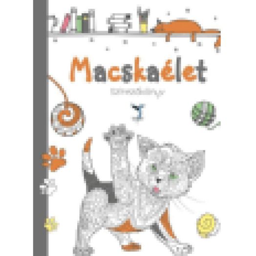 Macskaélet - színezőkönyv