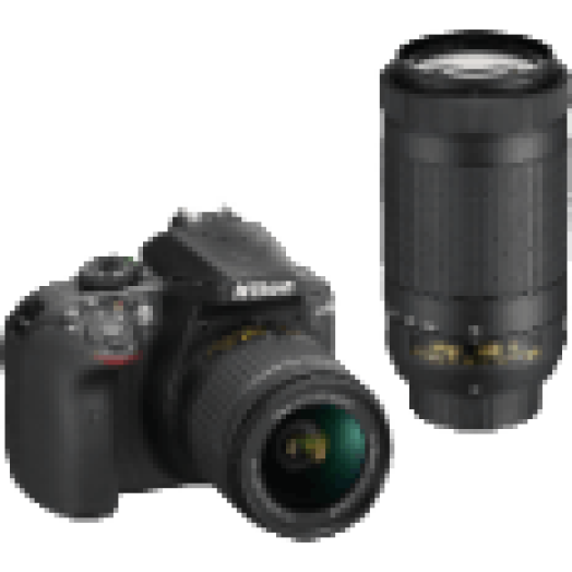 D3400 + AF-P 18-55 VR + AF-P 70-300 VR Kit