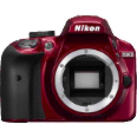 D3400 váz vörös