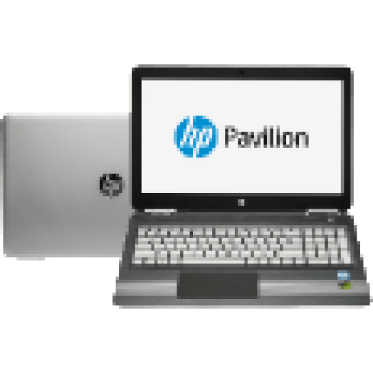 Pavilion 15 ezüst notebook X5X89EA (15,6" Full HD/Core i7/4GB/1TB/GTX950 2GB VGA/DOS)