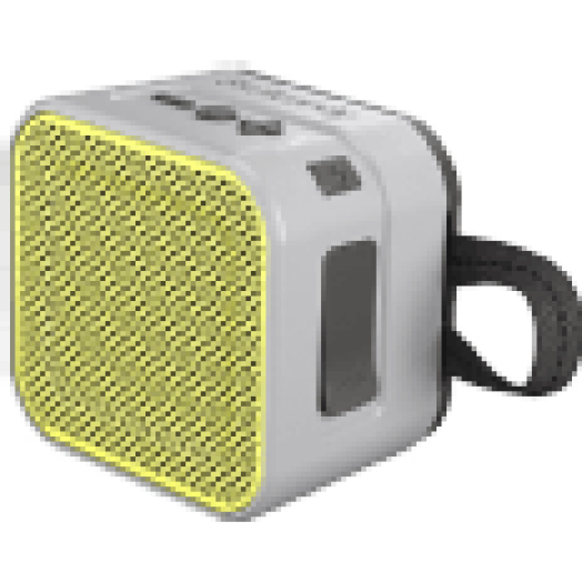 BARRICADE Mini hordozható bluetooth hangszóró, szürke