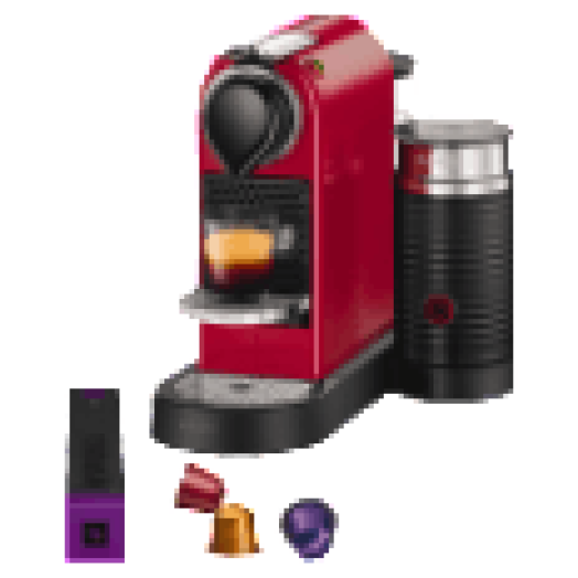 XN7605 NESPRESSO CITIZ& MILK RED