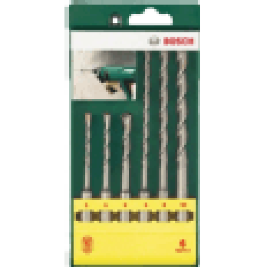 SDS-plus-1 fúrószár-készlet, 6 részes