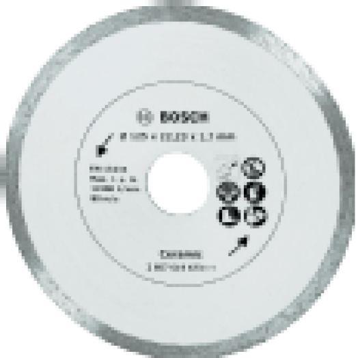 Gyémánt darabolótárcsa csempéhez,  125 mm