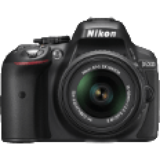 D5300 + AF-P 18-55 VR + táska + 8GB SD kártya