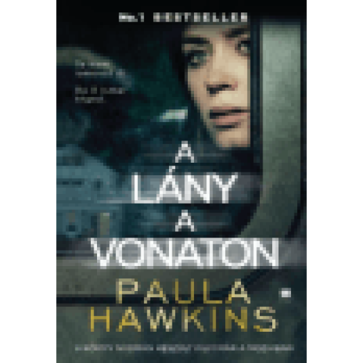 A lány a vonaton - filmes borítóval