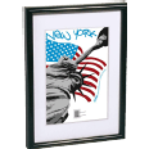 New York képkeret 30x40, fekete
