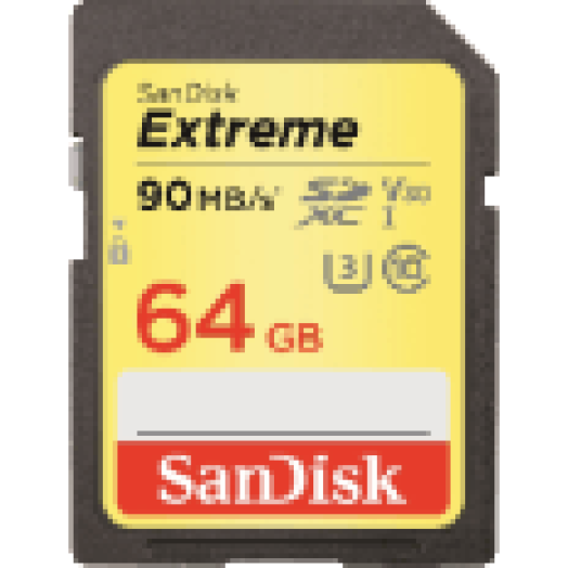 Extreme SDHC 64GB UHS-I U3 kártya (173356)