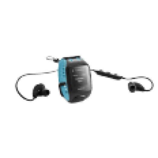 Runner 2 Cardio + Music + Headset sötét - világoskék "L" méret