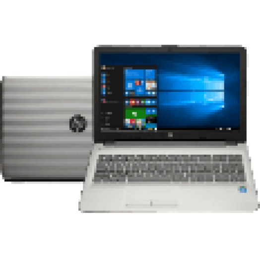 HP 15-ay001nh X3N67EA ezüst notebook (15,6" Full HD matt/Core i3/4GB/500 GB HDD/Windows 10)