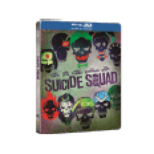 Suicide Squad - Öngyilkos osztag (limitált fémdobozos változat) (3D Blu-ray + Blu-ray)