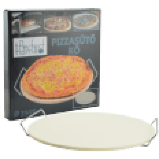 11448 ZH pizzasütő lap 33 cm állvánnyal