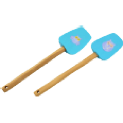 14464 Szilikon spatula bambusz nyéllel