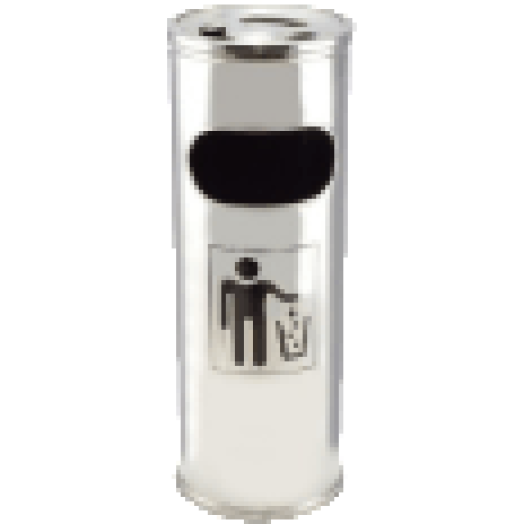 72073 Szemetes inox kicsi