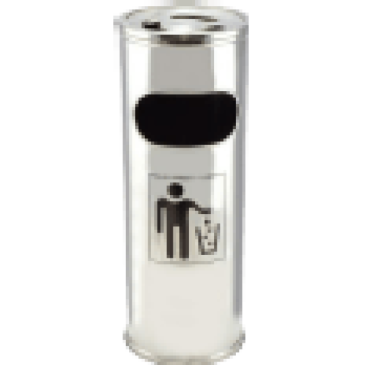 72075 Szemetes inox nagy