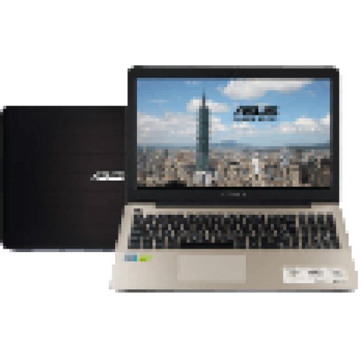 X555UJ-XO195T barna notebook (15,6"/Core i5/4 GB/1TB/GT920 2GB VGA/DOS)