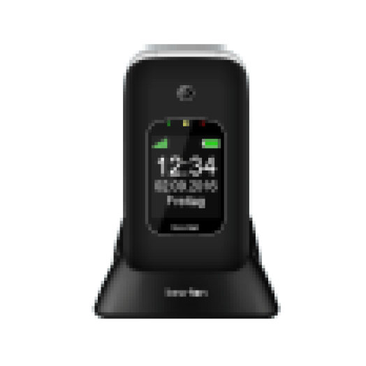 SL580 fekete - ezüst kártyafüggetlen mobiltelefon