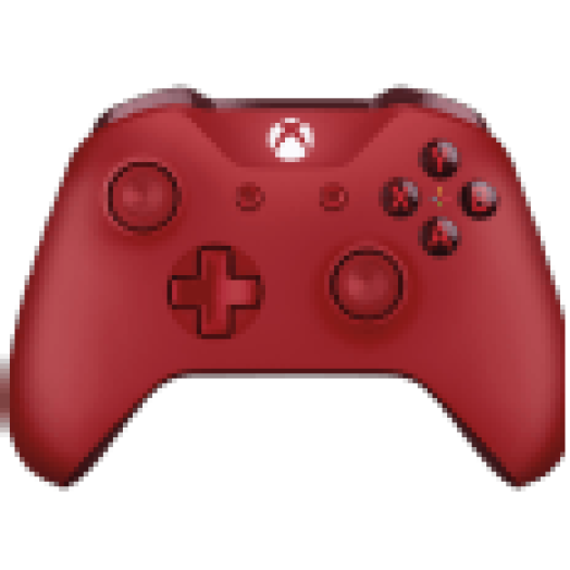 Xbox One vezeték nélküli kontroller, piros