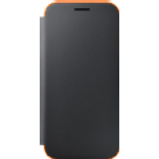 Galaxy A3 (2017) Neon flip fekete tok