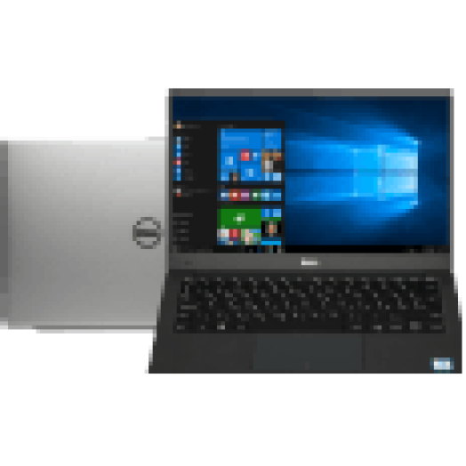 XPS 9350-225472 ezüst notebook (13,3" Full HD matt/Core i5/4GB/256GB SSD/Windows 10)