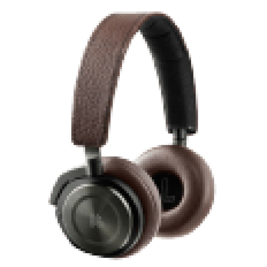 H8 bluetooth fejhallgató, sötétbarna