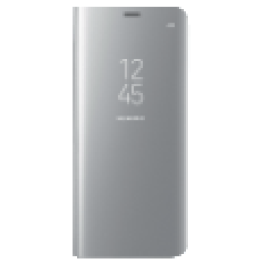 Galaxy S8 LED View ezüst tok