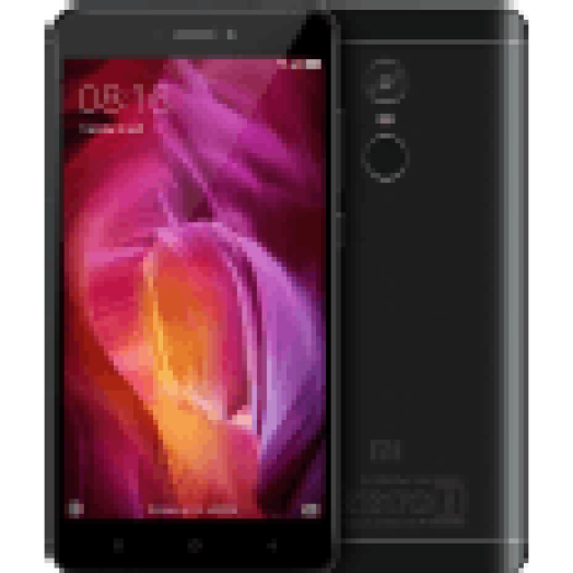 Redmi Note 4 fekete 32GB kártyafüggetlen okostelefon
