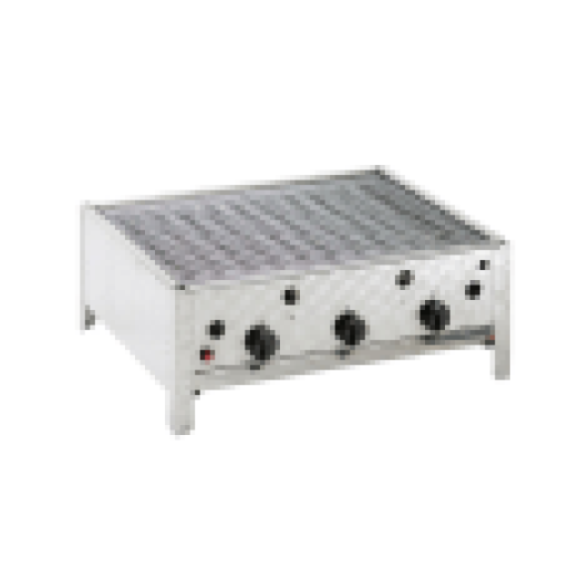 00442 Profi gázgrill 63x53cm, 3 égős
