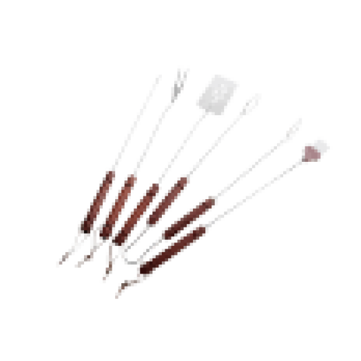 0118 Grillkészlet 5db-os, 50cm, fanyél