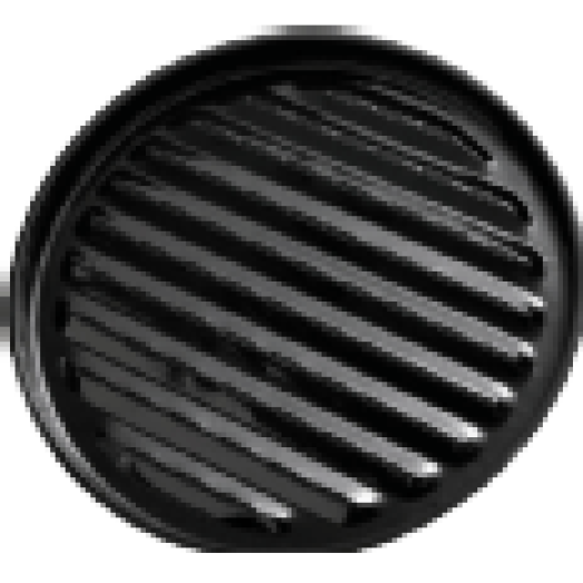 0255 Grilltálca kerek 35cm, zománcozott
