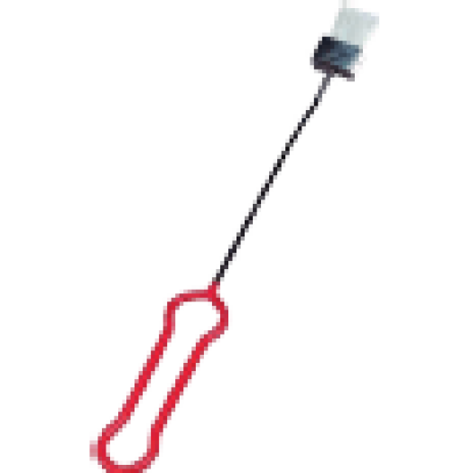 0288 Grillecset piros 46cm, króm