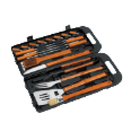 13373 Grillkészlet 18db-os kofferben