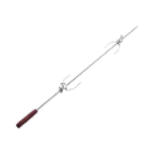 41302 Grillnyárs 65cm, króm