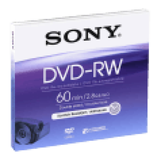 DMW60AJ 8cm-es újraírható DVD-RW lemez, 60 perces