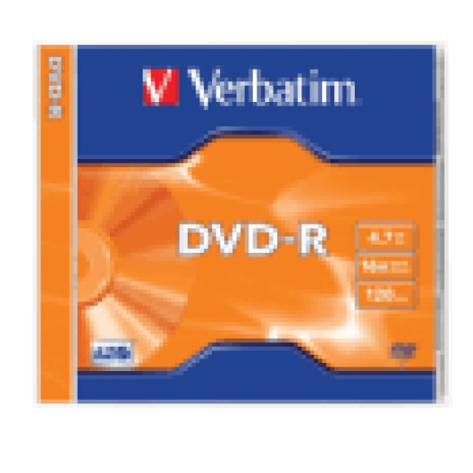 DVD-R lemez 4,7 GB 16x, normál tok AZO