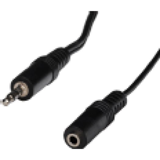 43300 3,5mm apa - 3,5mm anya jack hosszabbítókábel, 2,5m