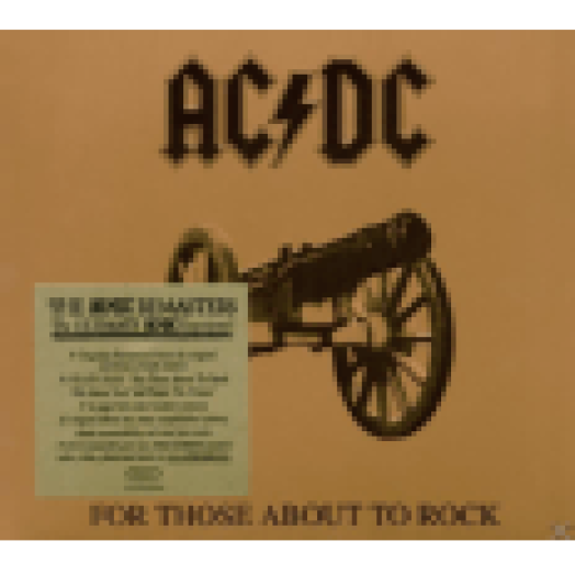 For Those About to Rock (Remastered) CD