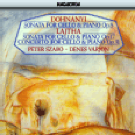 Sonata for Cello and Piano CD