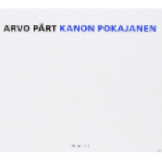 Kanon Pokajanen CD