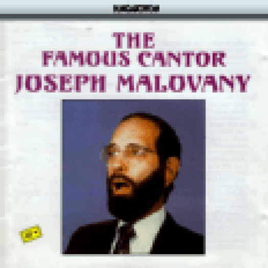 The Famous Cantor Joseph Malovany CD