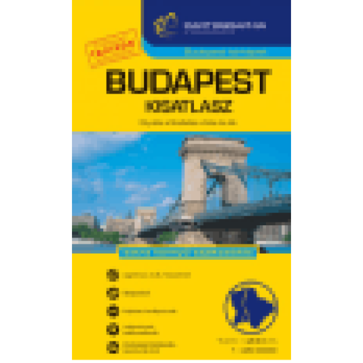 Budapest autóatlasz 1:20 000 (kicsi)