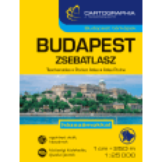Budapest zsebatlasz, 1:25000