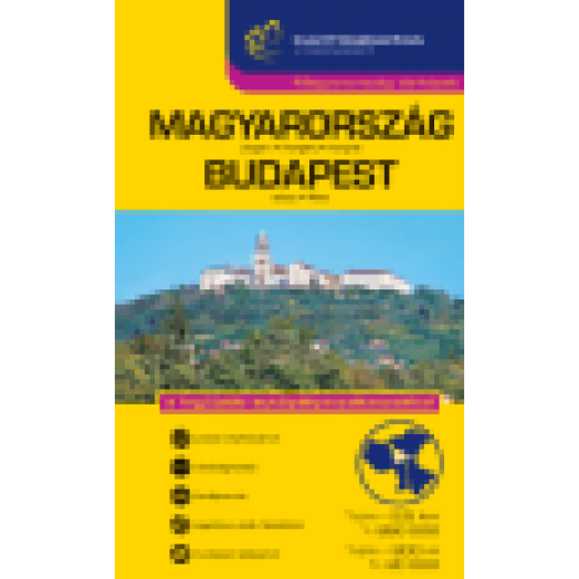 Magyarország + Budapest kombinált atlasz, 1:250000