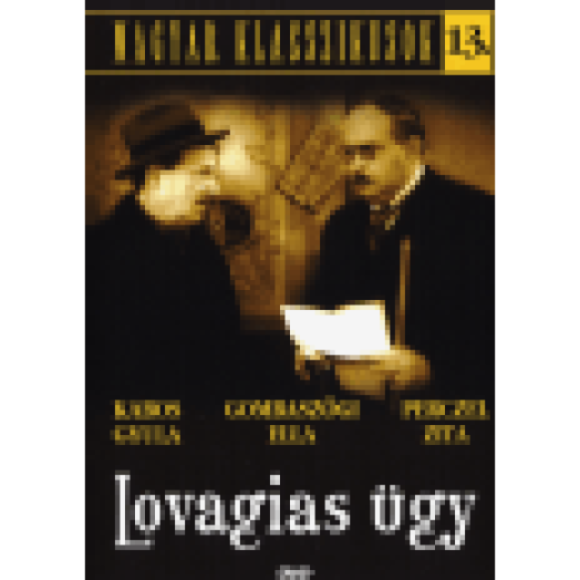 Lovagias ügy DVD